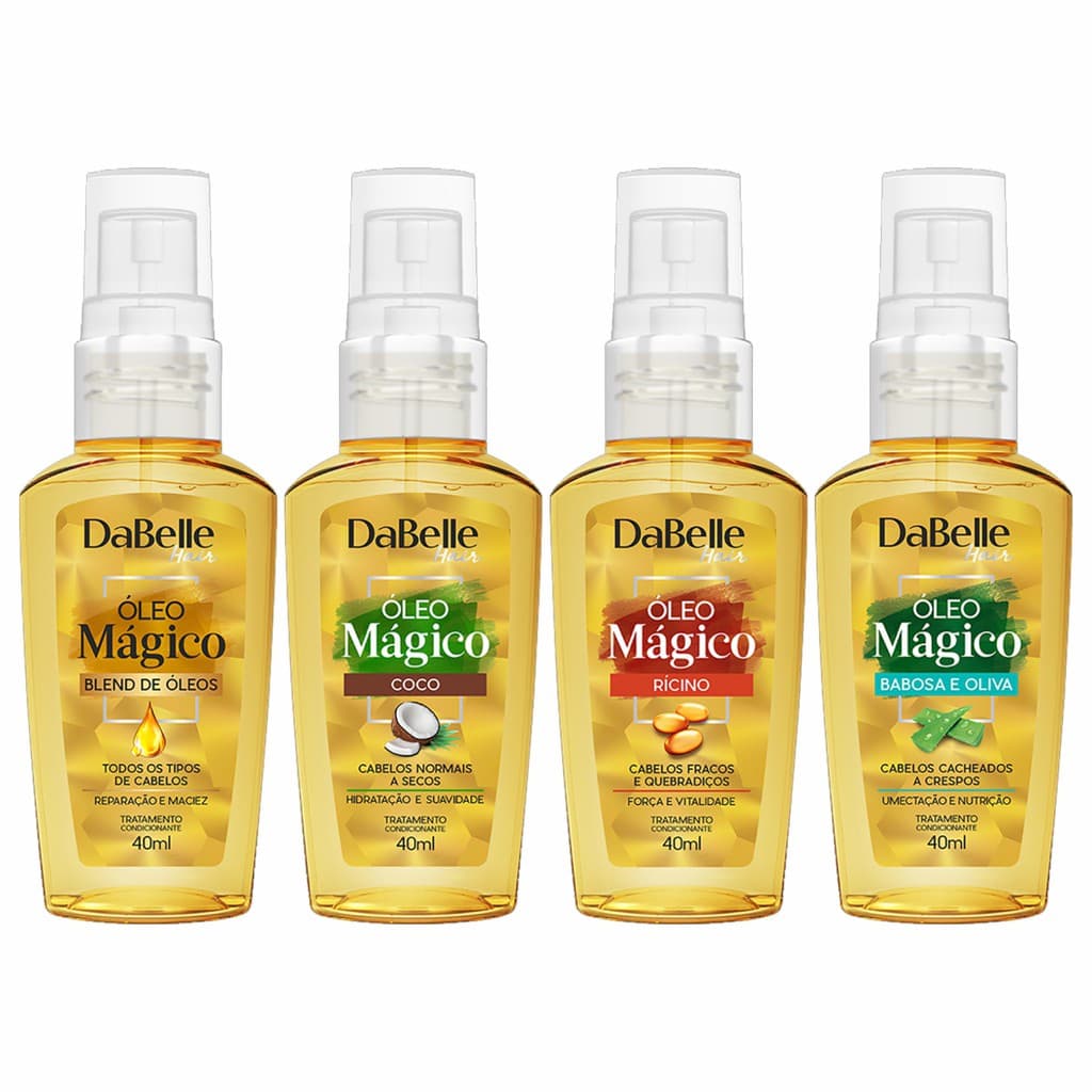 Óleo Mágico Capilar DaBelle 40ml - Blends