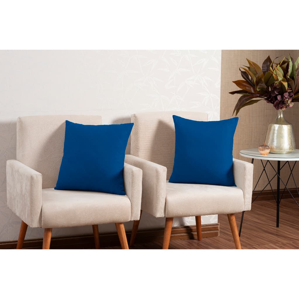Kit 2 Almofadas Decorativas 45cm x 45cm Mateladas Para Sofá Quarto Sala