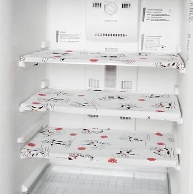Kit Toalhas de Geladeira Estampa Vaquinha