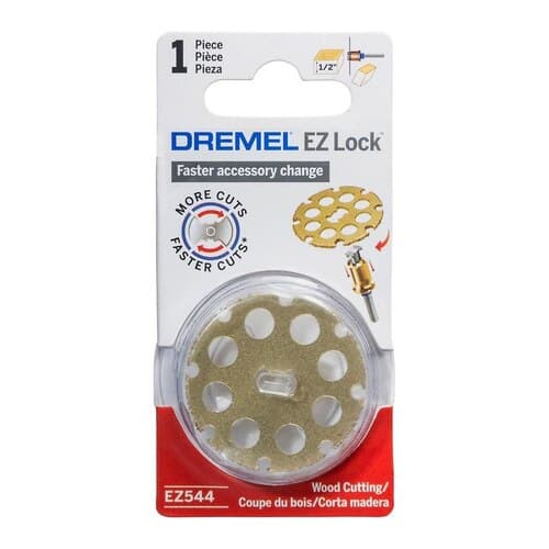 Disco de corte para madeira EZ544 DREMEL / DISCO MADEIRA DREMEL / EZ LOCK 544