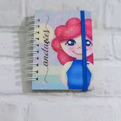 Caderno Anotações Girl Pequeno A6