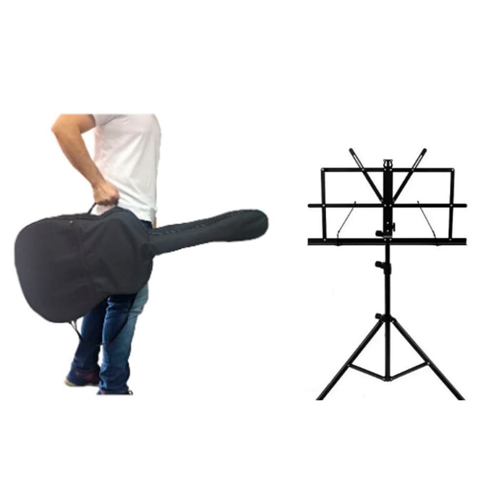 CAPA SIMPLES DE VIOLÃO + ESTANTE