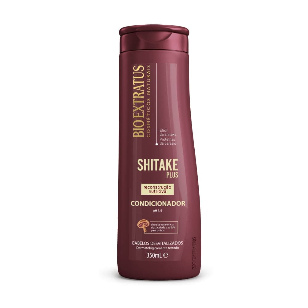 Condicionador Shitake Plus Bio Extratus 350ml/Reconstrução Nutritiva