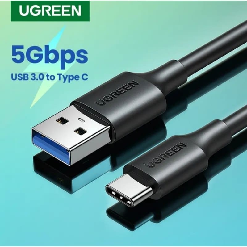Cabo USB 3.0 Tipo C UGREEN para carga rápida