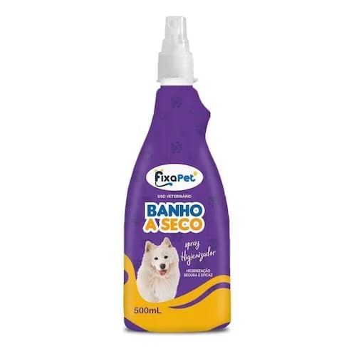 Banho a Seco Liquido para Cães e Gatos Banho seco limpeza pet limpa pelos