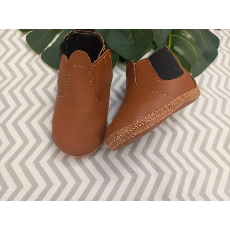 Bota caramelo para bebê cowboy menino e menina botinha botina sapatinho bebe calçado infantil  nenê