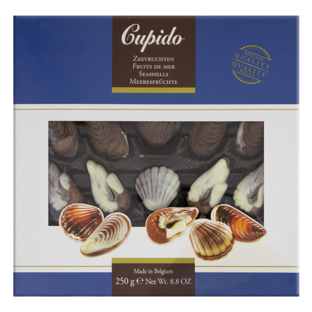 Bombom Belga Cupido Frutos Do Mar 250g