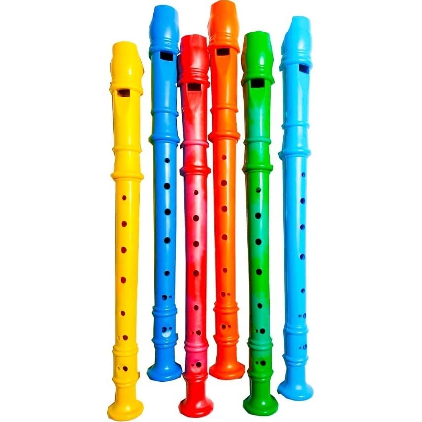 kit 15 Flautas Doce Infantil SORTIDA Musical Brinquedo Festa Lembrancinha