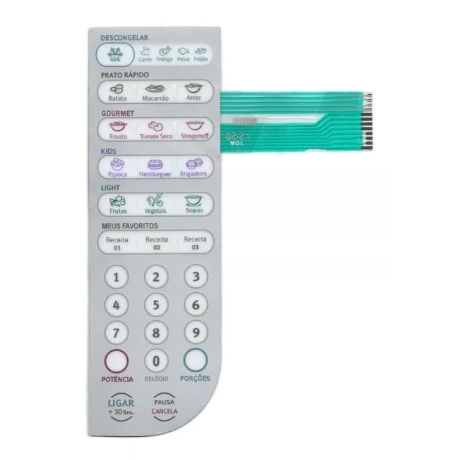 Painel Membrana Para Microondas Electrolux MEF41