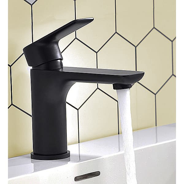 Torneira de Banheiro Preta Lançamento de torneira para Lavabo
