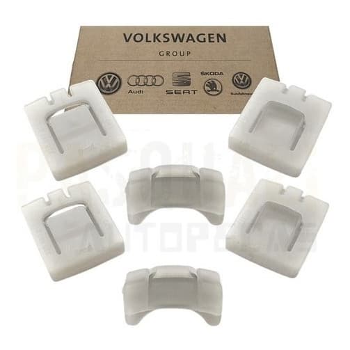Par Reparo Trilho Banco Gol Saveiro G2 G3 G4 G5 Original Vw