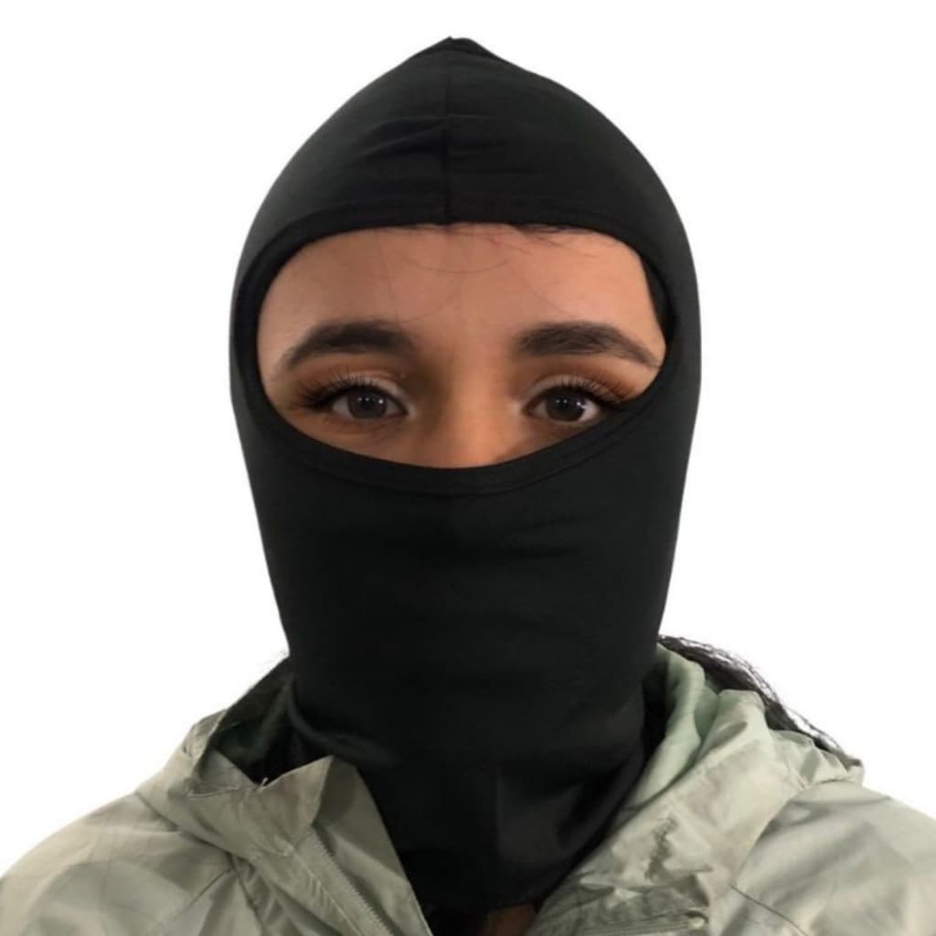 Touca Ninja Balaclava Proteção Moto Preta Unissex