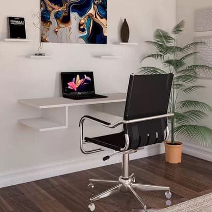Escrivaninha Mesa Suspensa Para Estudos Notebook Computador