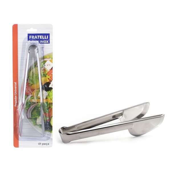 PEGADOR PARA MASSAS CABO LONGO INOX 28CM FRATELLI