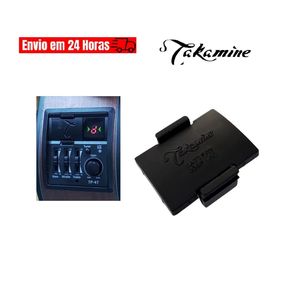 Tampa Bateria Tp-4t Tk40 Takamine  junina