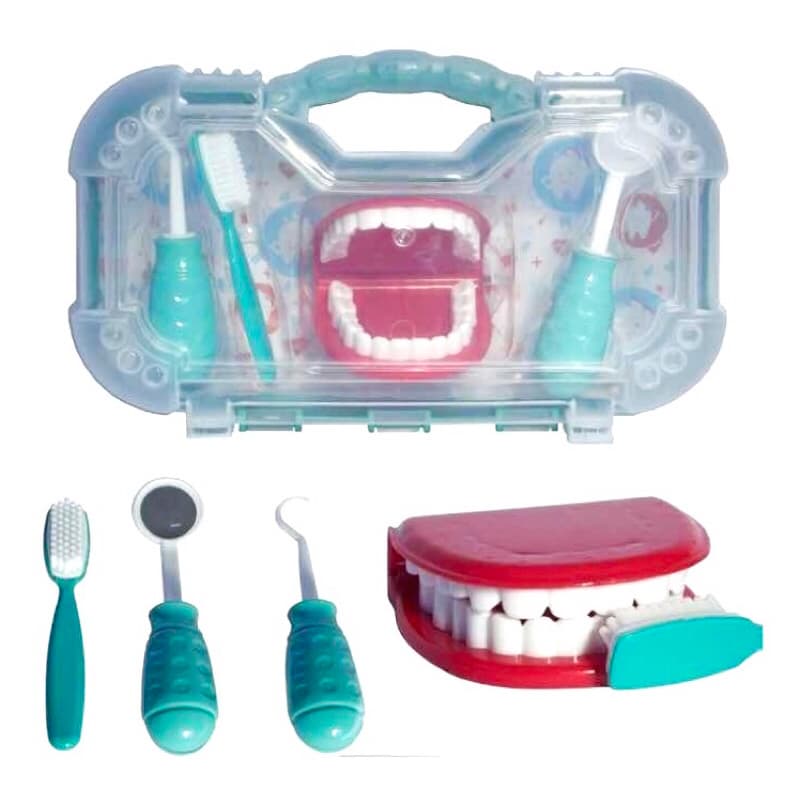 Maleta Kit Dentista Brinquedo Crianças Odontologia Odonto dia das crianças natal diversão educativo