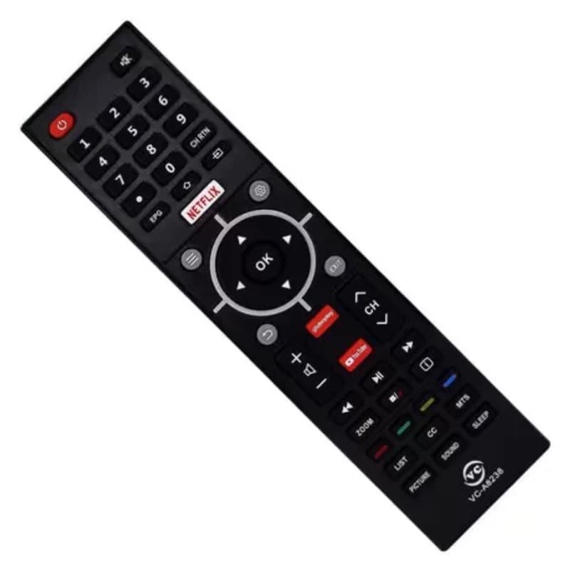 Controle Remoto Tv Led Smart Ct-6840 Netflix YouTube
