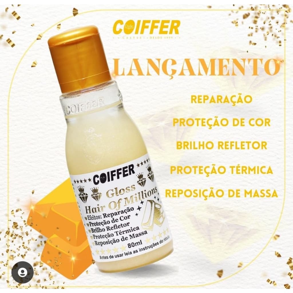 GLOSS HAIR OF MILLIONS COIFFER 80ml