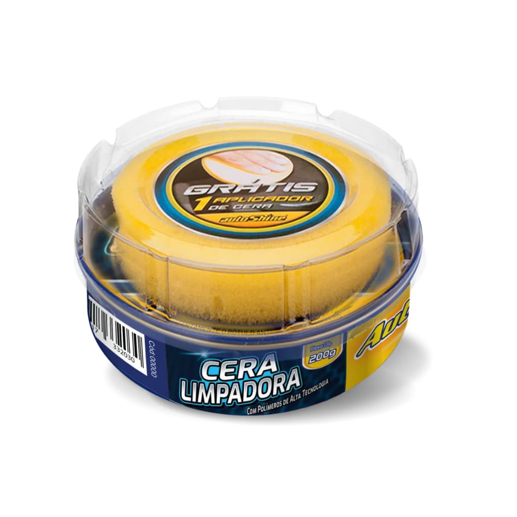 Cera Limpadora Descontamina Pintura Chuva Acida Automotiva Autoshine 200g