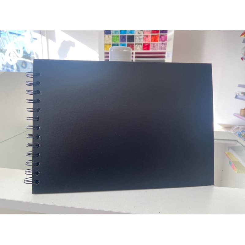 Scrapbook preto 18x27