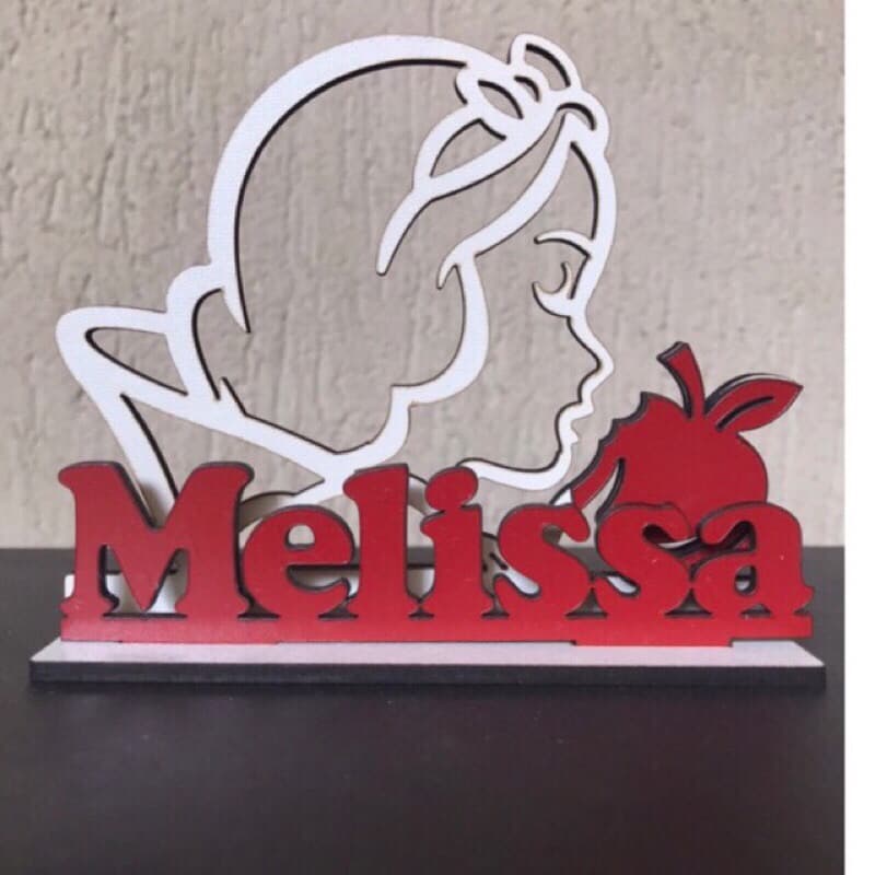 Kit Lembrancinhas Branca De Neve Personalizada Festa Nomes Centro De Mesa Infantil