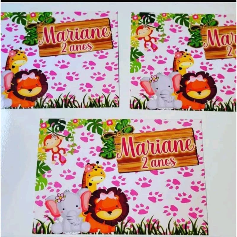 60  RÓTULOS  FEITO EM PAPEL FOTOGRAFICO ADESIVO para personalizar.(NA MEDIDA DE 7 cm DE ALTURA POR X 7 cm DE LARGURA