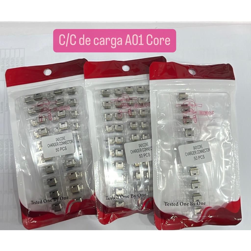 CONECTOR DE CARGA COMPATÍVEL SM A01 CORE