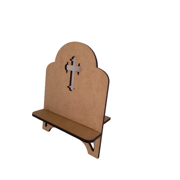 Porta Bíblia ou Apoio para Livros e Leitura Decoração para Altar Sala Quarto Mesa Escrivaninha Escritório