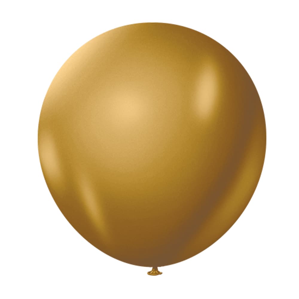 Balão São Roque Dourado Numero 9 com 25 unidades