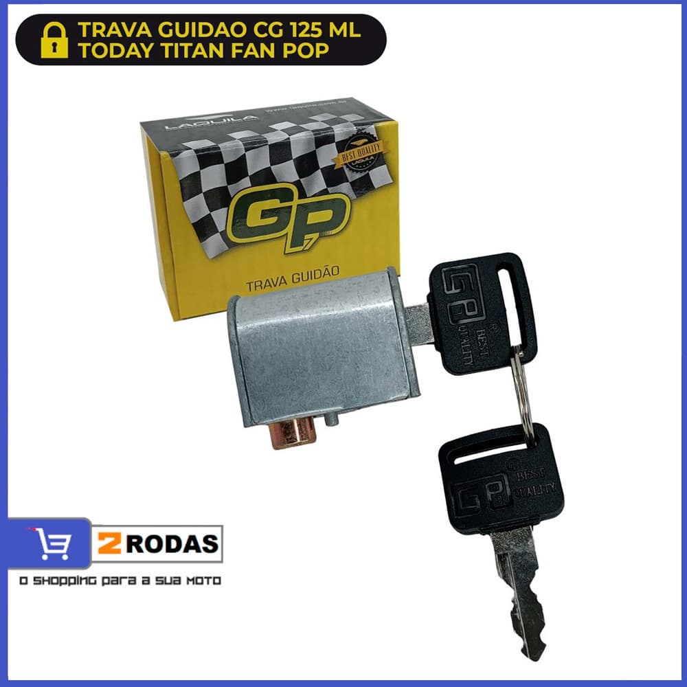 Trava Direção Guidão Fan 125 2009 E.D