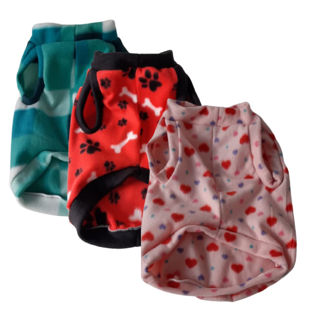 ROUPA PET DE FRIO BASICA PARA CACHORRO CAO GATO CASACO