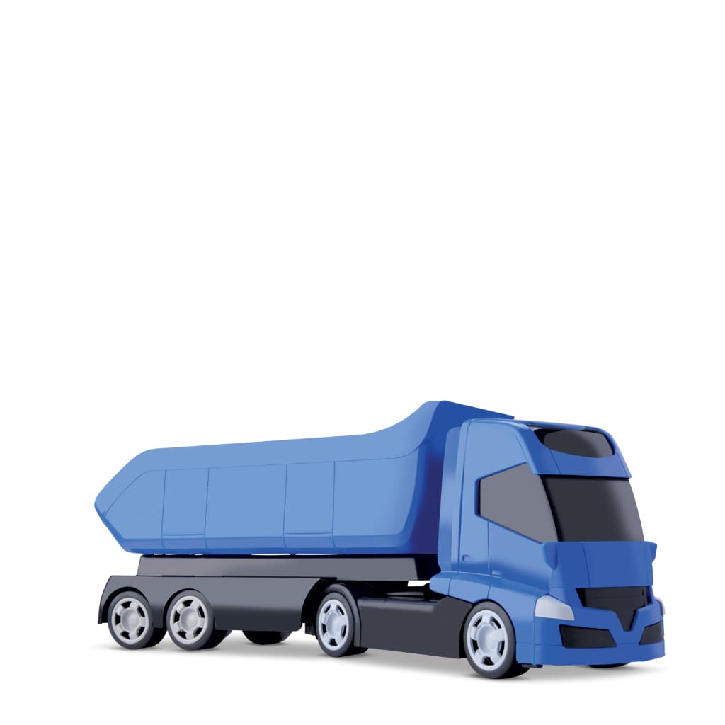 Brinquedo Caminhão Com Caçamba Articulada Na Solapa