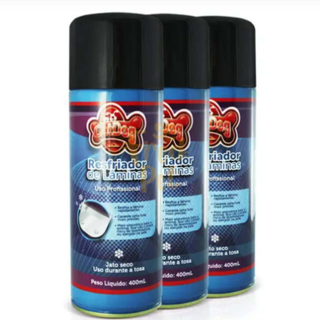 Resfriador de Lâminas 3  para pet, petshop, banho e tosa, centro de estética KIT COM 3