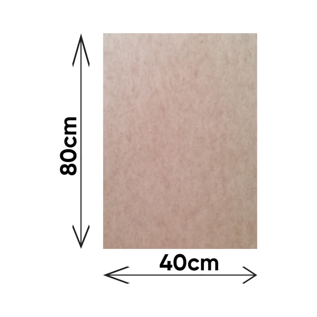 Chapa Mdf Cru 3mm Placa 40x80 cm