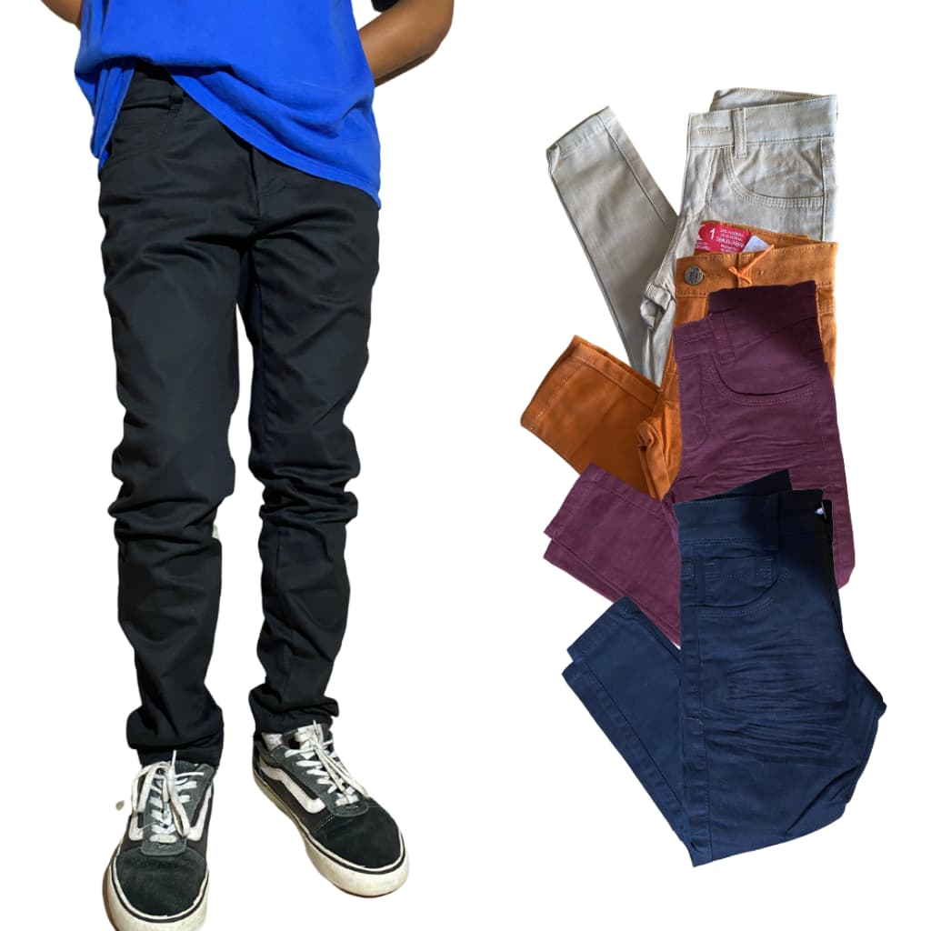 Calças Jeans BRIM Infantil Kids Juvenil Da Moda Menino 3 a 14 anos