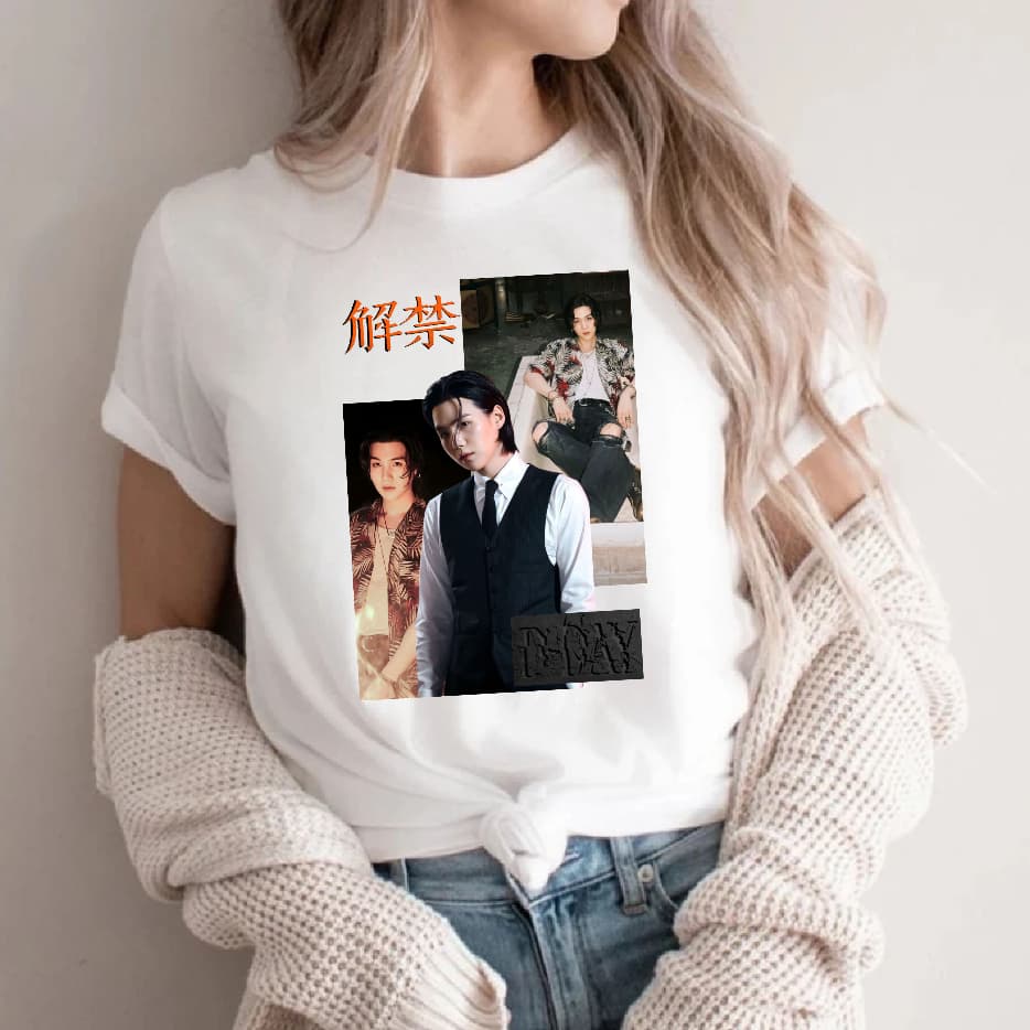 Camiseta Unissex Suga Of BTS Agust D K-Pop