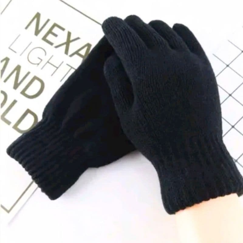 Par De Luva Unissex  Adulto Frio Inverno Motoqueiro Envio Imediato