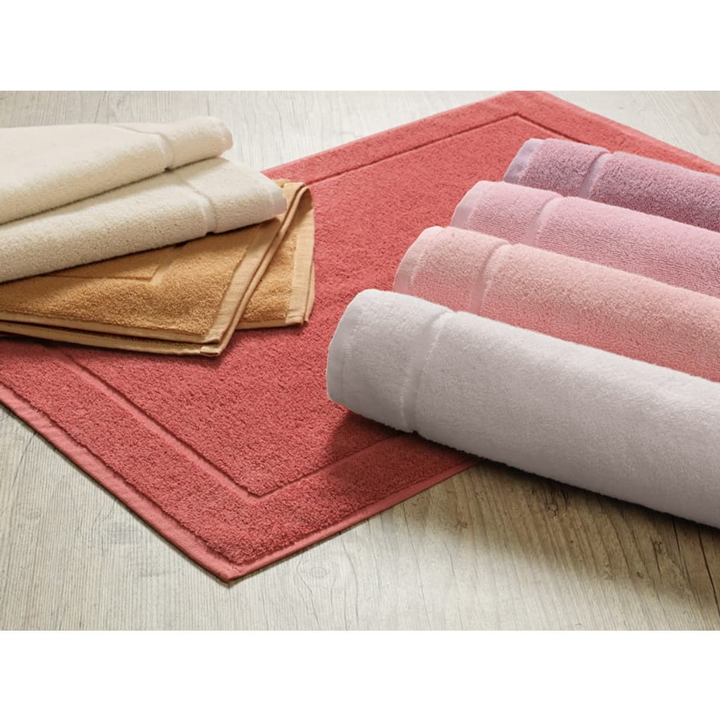 Toalha de Piso Juliet Karsten 100% Algodão 680gm2 Softmax Antipilling Fio Dupla Torcao 48x70