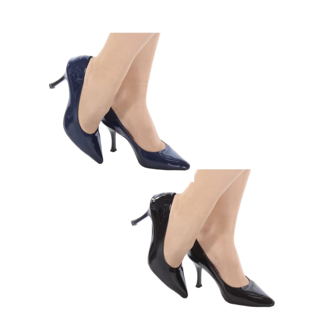 Kit 02 Scarpin Salto Alto Tendencia