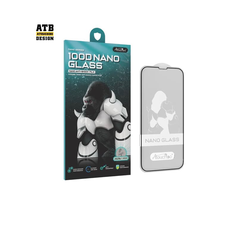 Película de vidro Nano flexível da tela do telefone do ATB 100D da explosão clara HD para Iphone 11 12 13 14 Pro Max