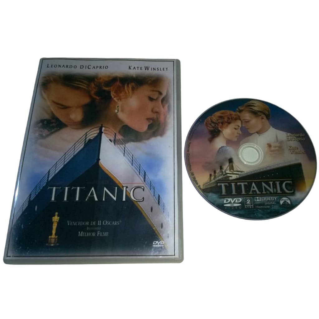 DVD Titanic - 1997 - James Cameron - Dublado E Legendado