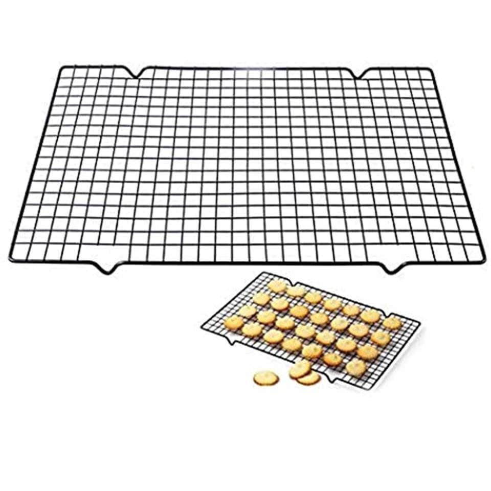 Grade Antiaderente 25x41cm Para Resfriar Bolos Cupcakes Salgados