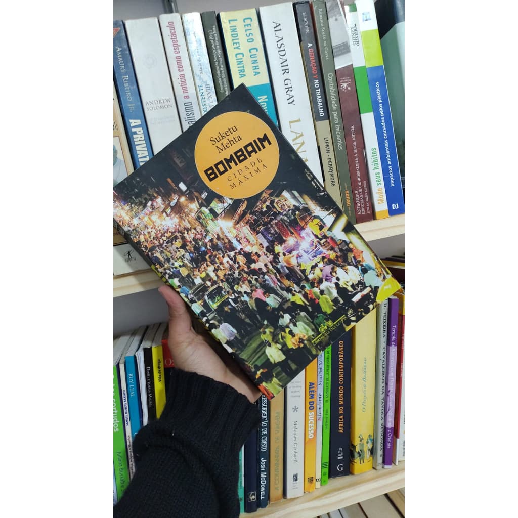 Bombaim: cidade máxima Capa comum Autor Suketu Mehta