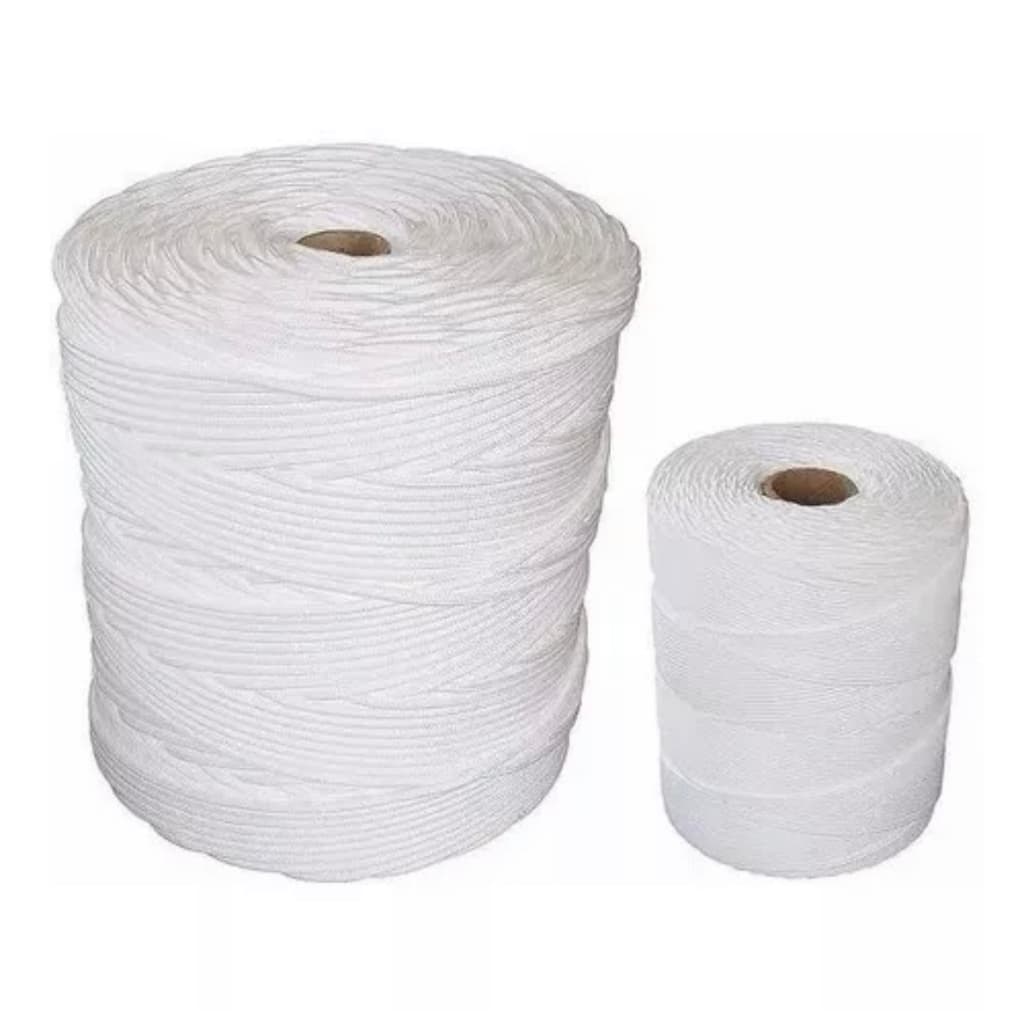 Corda Multiuso 3mm Pp Polipropileno Branca Varal  1kg
