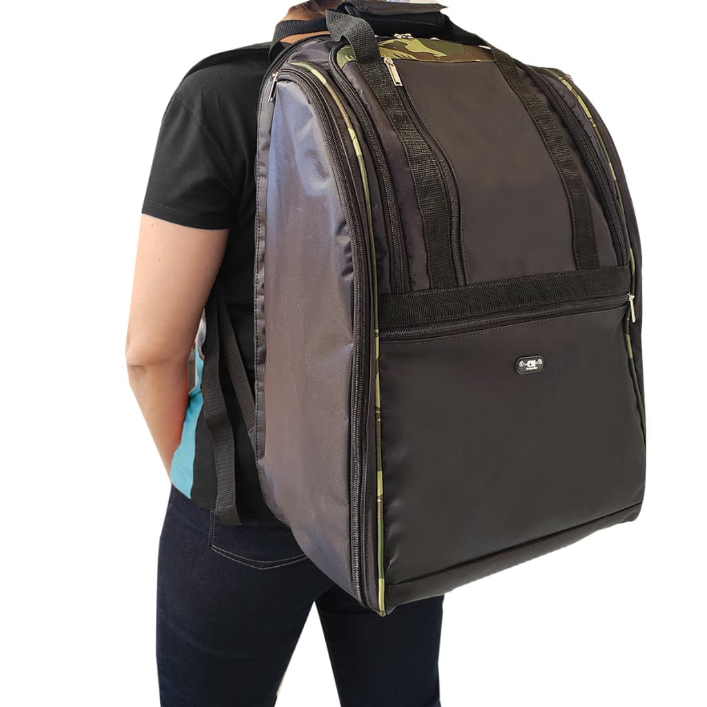 Mochila Masculina Homens para Raquetes Esporte Badminton de Areia Viagem Torneio Camuflada Pronta Entrega + Necessaire