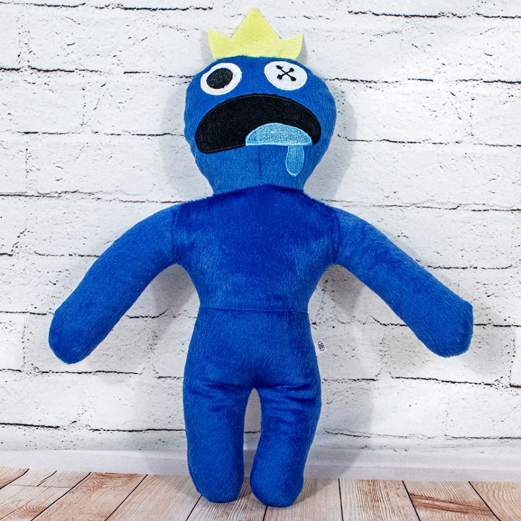 Boneco de Pelucia Azul Babão Azul Roblox Rainbow Friends- ENVIO IMEDIATO