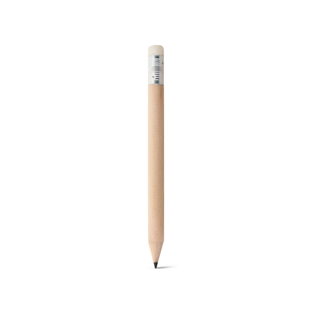 Kit 50 Unidades Mini Lápis com Borracha