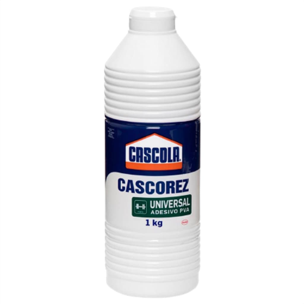 Cola Branca Líquida Cascorez Universal Adesivo PVA 1Kg Cascola Madeiras Laminados