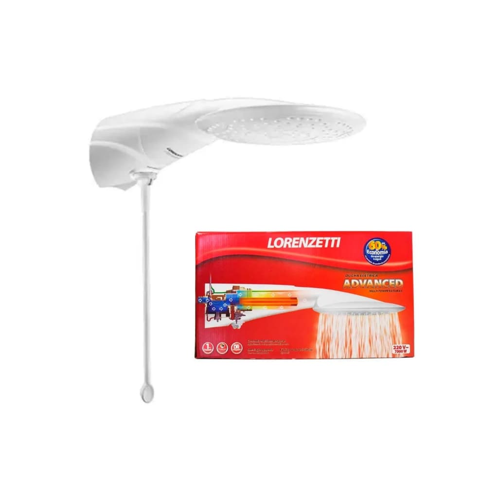 Ducha Advanced Multitemperaturas Chuveiro Elétrico - Lorenzetti
