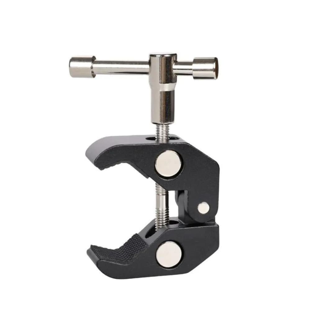 Suporte Tablet Resistente C/ Trava Garra Tripé Universal 1/4